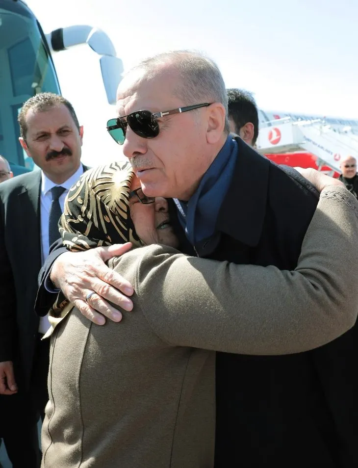 Başkan Erdoğan Konya’da böyle karşılandı