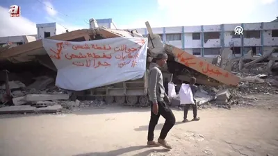 Katil İsrail’den kalan ZPT’yi öyle bir şeye çevirdi ki