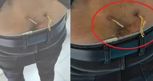 Beline delik açıp çamaşır ipi geçirdiler!