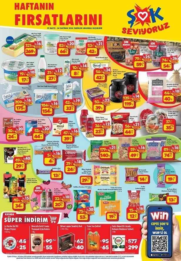 ŞOK 1 Haziran aktüel ürünler kataloğu yayınladı! ŞOK’ta bu hafta Samsung Inverter klima çeşitleri, Tavan ve Duvar Boyası uyguna satışta