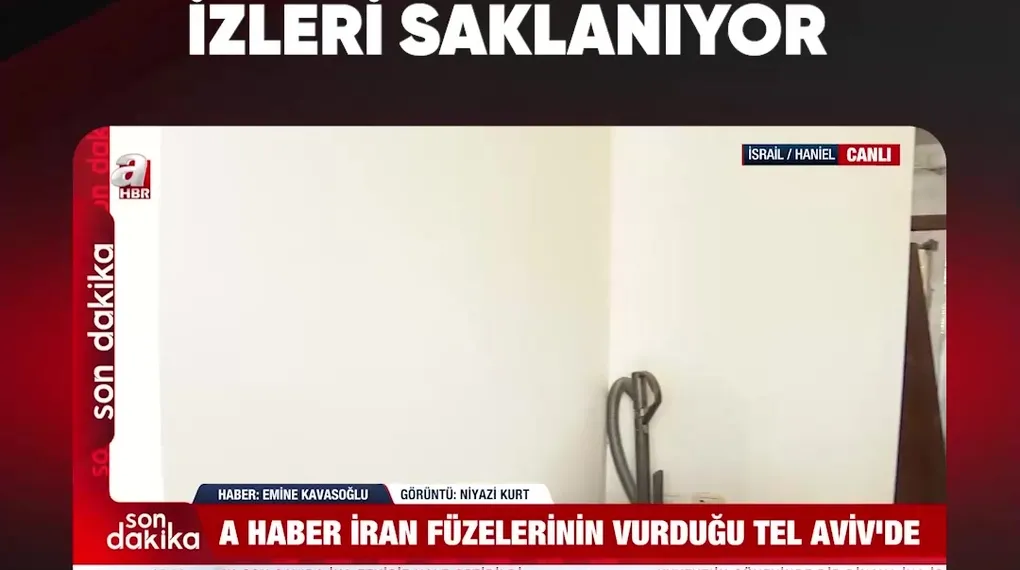 İRAN SALDIRISININ İZLERİ SAKLANIYOR
