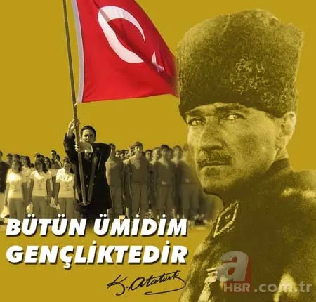 Resimli 19 Mayıs kutlama mesajları! En güzel, en yeni, en şık 19 Mayıs mesajları! 14