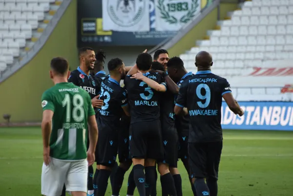 Son dakika | Konyaspor Trabzonspor maç sonucu: 1-1