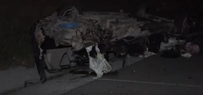 İstanbul yolunda feci kaza! Otomobille TIR’a arkadan çarptılar! 3 kişi olay yerinde hayatını kaybetti