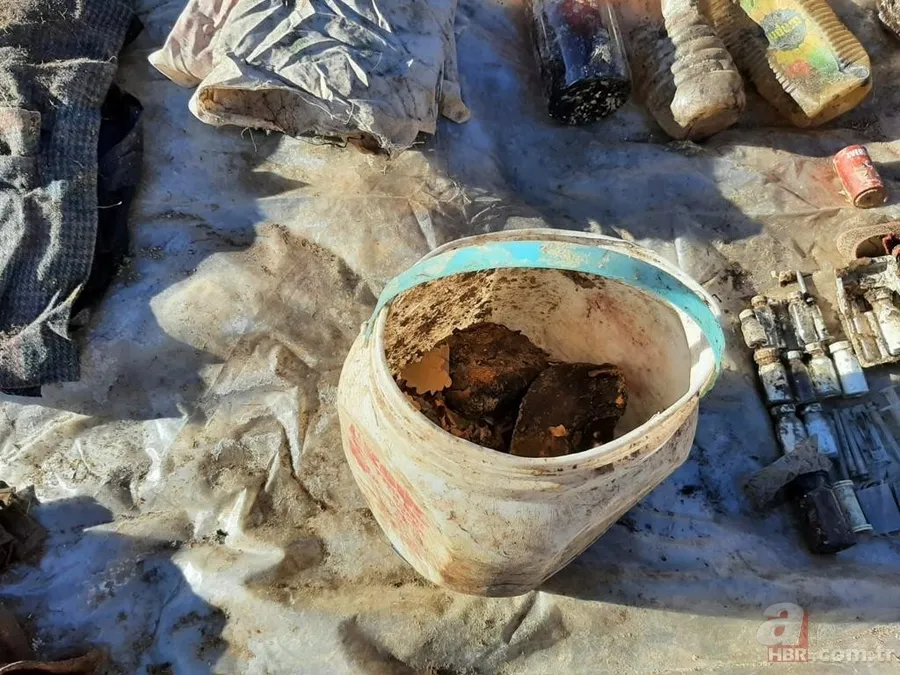 SON DAKİKA! Sivas'ta PKK terör örgütünün 4 sığınağı imha edildi 8