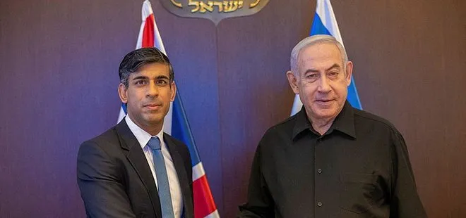 İngiltere Başbakanı Rishi Sunak’tan İsrail’e destek