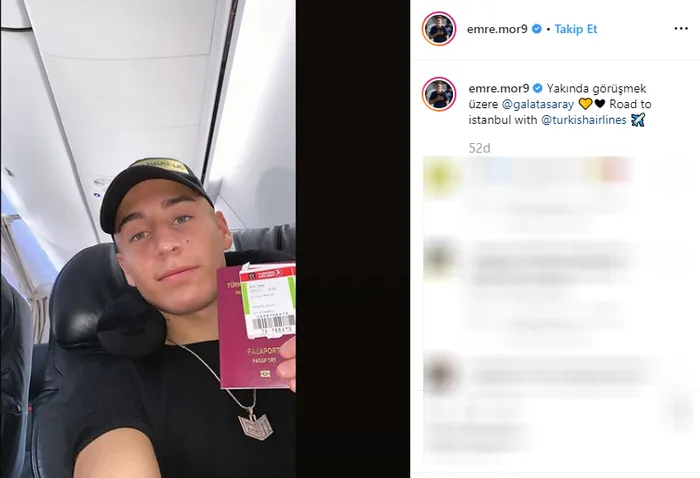 Galatasaray'ın yeni transferi Emre Mor yola çıktı! - 1