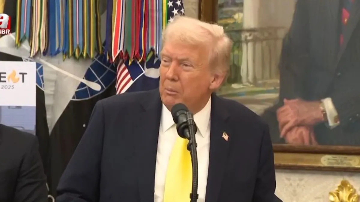 Trump: Bir sözümle savaş yeniden başlar