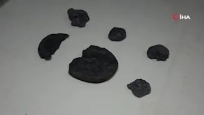 Tarlasında gezerken gökten düştü!