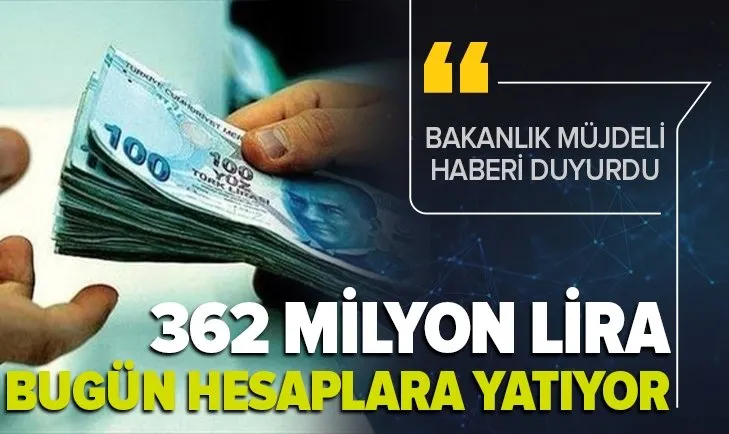 Çiftçilere bir müjde daha! Tarım ve Orman Bakanlığı duyurdu! Bugün üreticilerin hesabına yatırılacak