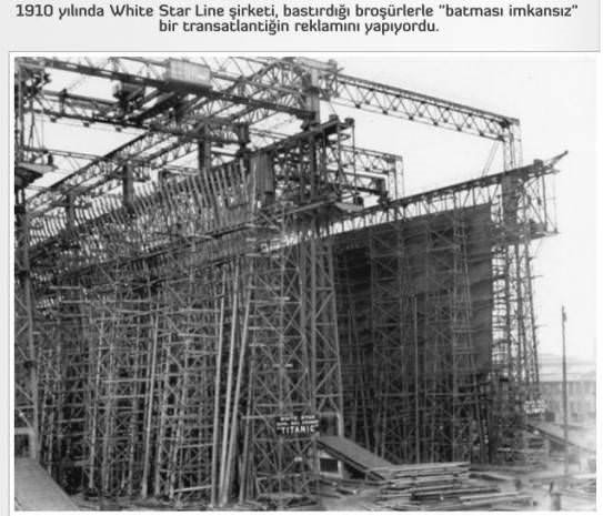 Titanic’in orjinal resimleriyle hikayesi