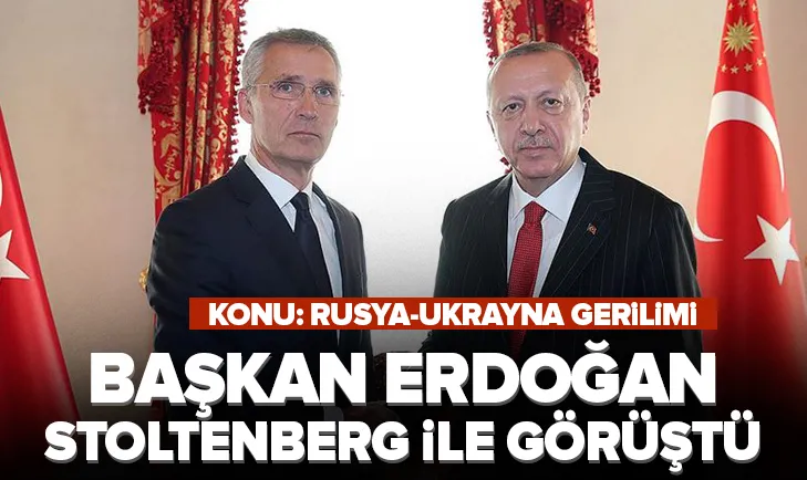 Başkan Erdoğan, Stoltenberg ile görüştü
