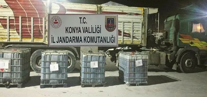 Jandarmadan kaçak akaryakıt operasyonu