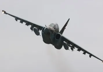 Rusya'da "Su-25" savaş uçağı düştü! Pilot öldü