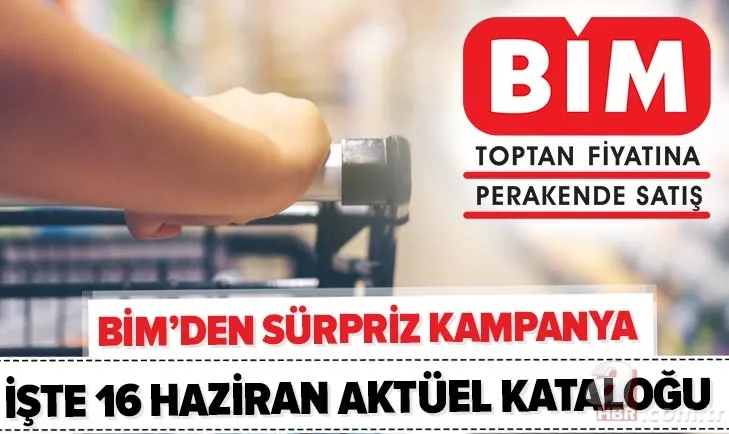 BİM 16 Haziran 2020 aktüel ürünler kataloğu: Bakım ürünleri dikkat çekiyor! İşte BİM salı kampanyaları 1