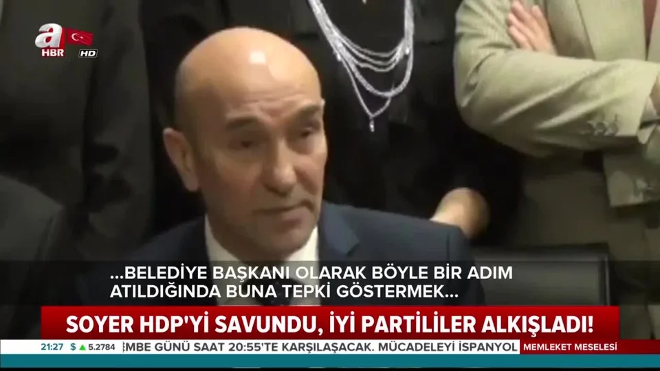 Tunç Soyer HDP’yi savundu İP’liler ayakta alkışladı