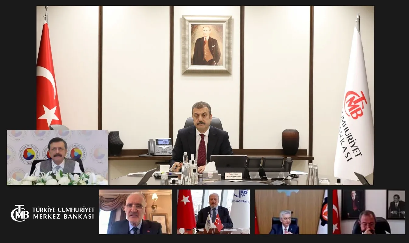 Son dakika: TCMB Başkanı Şahap Kavcıoğlu, TOBB Başkanı Hisarcıklıoğlu ile görüştü! Fiyat istikrarı vurgusu