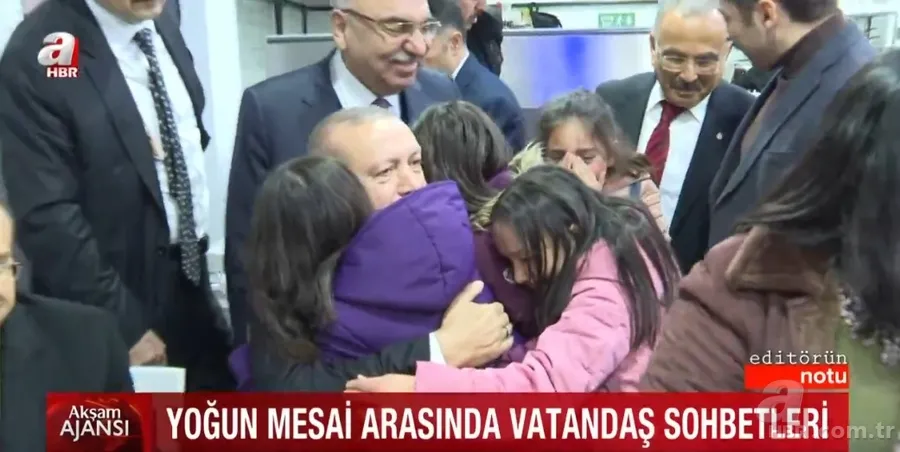 Başkan Erdoğan'ın vatandaşlarla renkli anları: Gittiği her yerde yoğun ilgiyle karşılandı 9