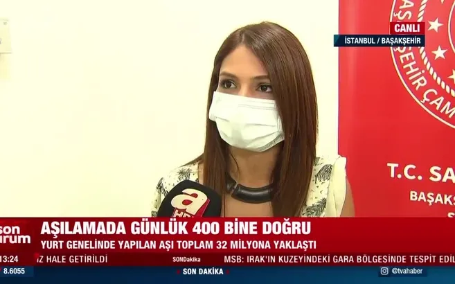 Aşılamada günlük 400 bine doğru