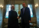 Başkan Erdoğanın İran Cumhurbaşkanı Ruhani ile görüşmesi sona erdi