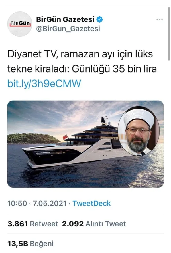 Son dakika | Yalan üretim merkezi Sözcü ve Birgün’e Diyanet’ten sert yanıt: Yalanınız batsın