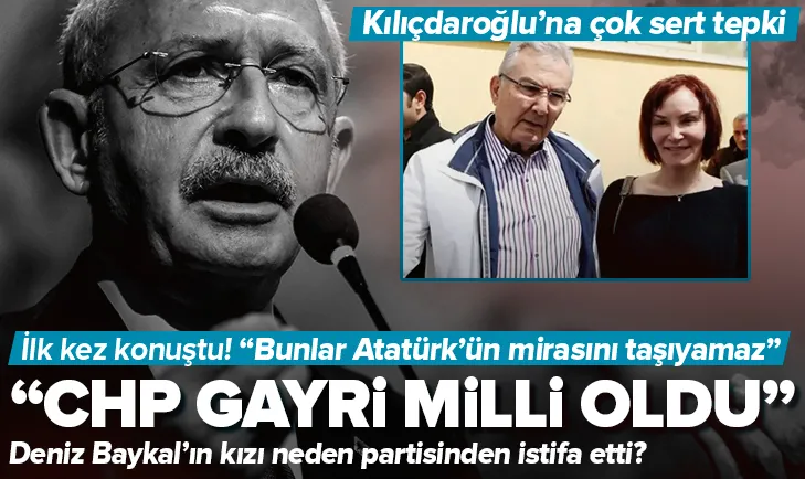 CHP’den istifa eden Aslı Baykal’dan çok sert sözler
