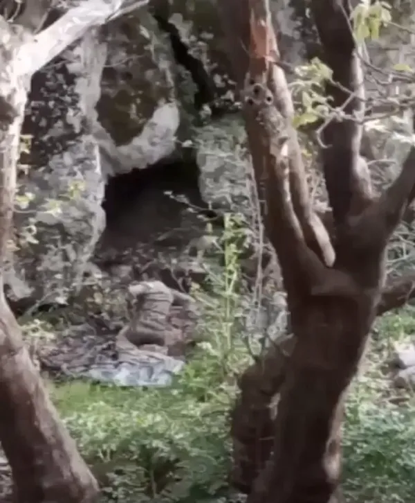 Son dakika: Pençe-Kilit Operasyonu'ndan yeni görüntü: Mağarada kıskaç! Teröristlerin yakalanma anları böyle görüntülendi - 3