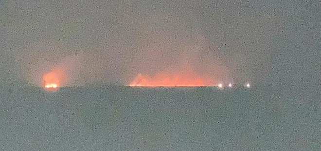 Gala Gölü Milli Parkı alevler içinde!