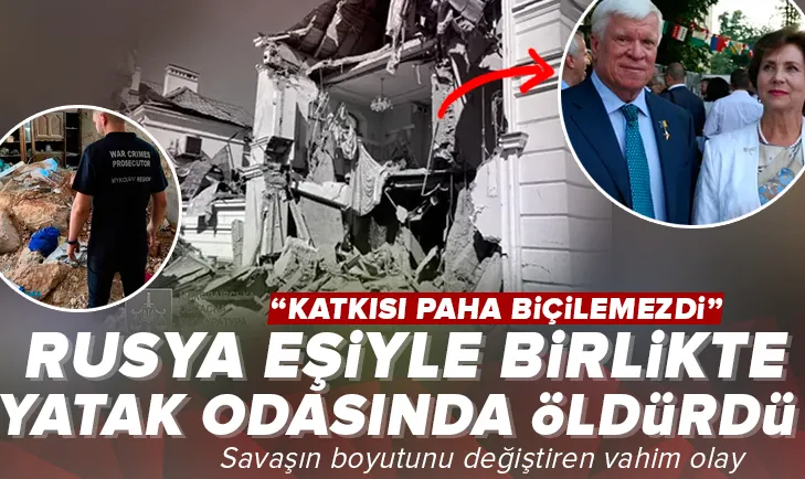 Rusya, eşiyle birlikte yatak odasında öldürdü