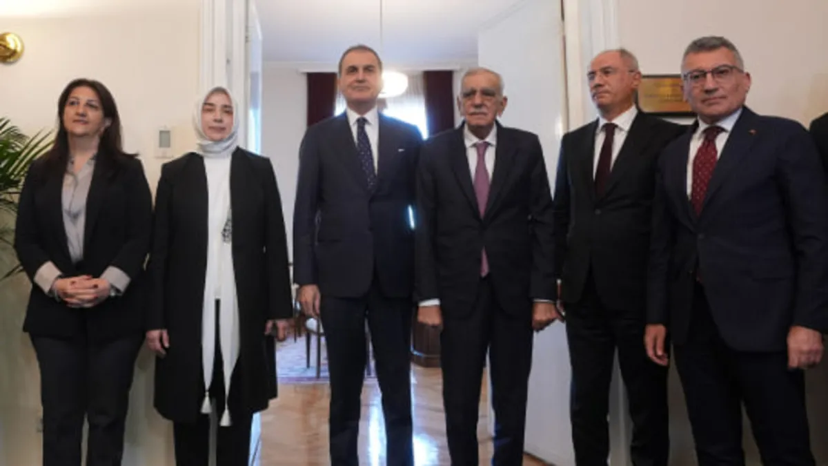 AK Parti ve DEM heyetinin görüşeceği tarih ve saat belli oldu