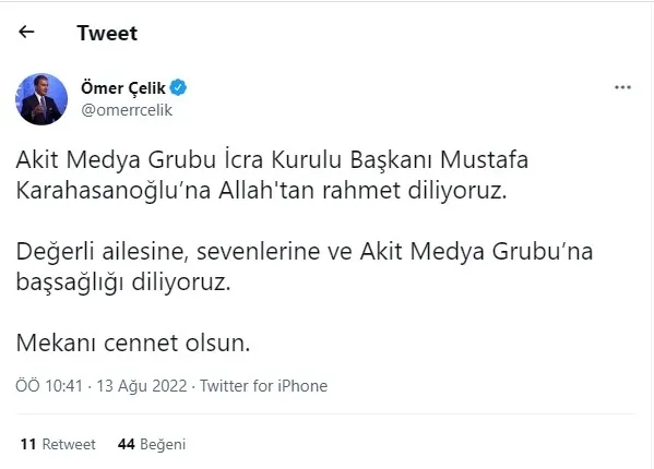 Son dakika | Akit Medya’nın acı günü! Mustafa Karahasanoğlu vefat etti