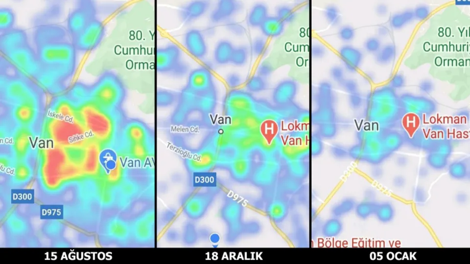 Koronavirüs haritası Türkiye | Harita ilk kez maviye döndü
