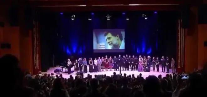 CHP’li İBB’den konser salonunda Gezi finansörü Osman Kavala propagandası!
