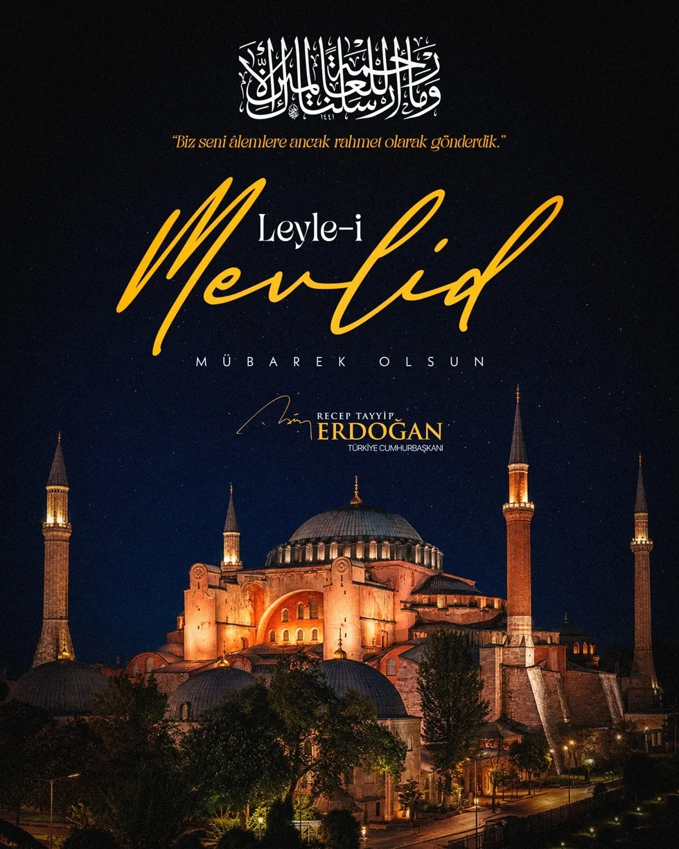 Başkan Erdoğan'dan Mevlid Kandili mesajı - 1