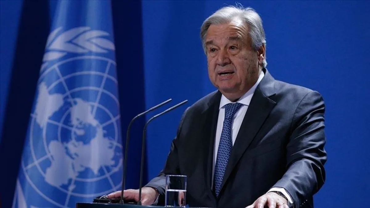 BM Genel Sekreteri Antonio Guterres'ten dikkat çeken Gazze açıklaması: "Hepimiz için ahlaki bir kara leke"