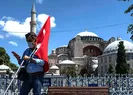 Ayasofya Camii özgürlüğüne kavuştu! O yazı söküldü