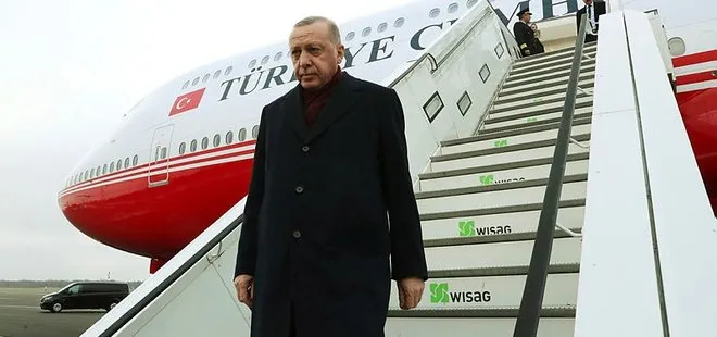 Son dakika: Başkan Erdoğan Libya zirvesi için Almanya’da