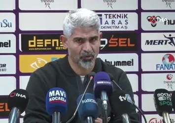 Kocaelispor Teknik Direktörü İsmet Taşdemir: İçeride dışarıda fark etmez her maç zor