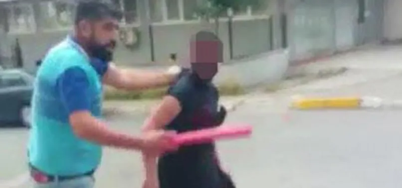 Taciz iddiası öfkeli kocayı çılgına çevirdi! Sokak ortasında kepaze oldu