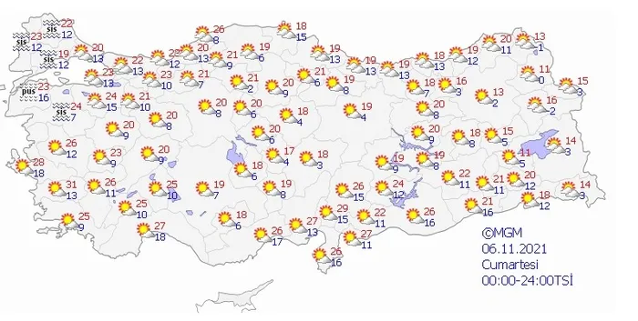 SON DAKİKA: Meteorolojiden o illere sağanak yağmur uyarısı | Ankara İstanbul İzmir... - 5
