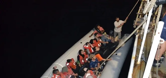 İzmir açıklarında 51 düzensiz göçmen kurtarıldı