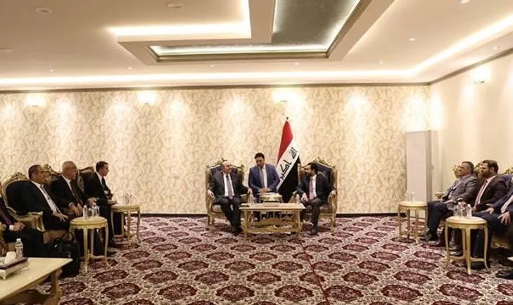 Bakan Çavuşoğlu Irak Meclis Başkanı'yla görüştü - 1