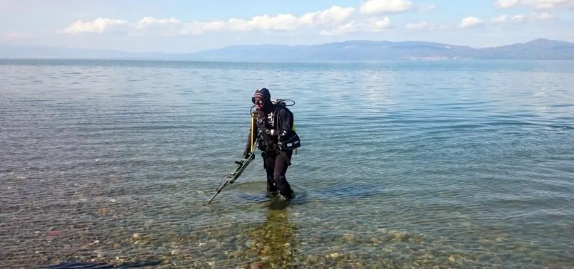 Seyhan Baraj Gölü'nde 207 mermi bulundu