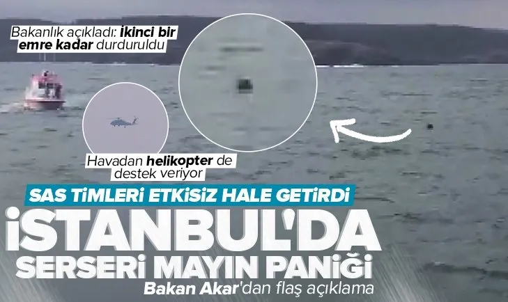 İstanbul Boğazı’nda serseri mayın paniği! Milli Savunma Bakanı Hulusi Akar’dan flaş açıklama: Etkisiz hale getirildi