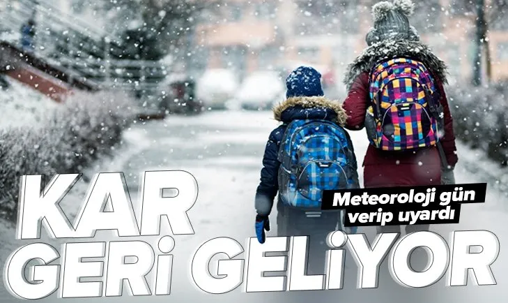 Şiddetli kar geri geliyor! Meteoroloji tarih vererek o illeri uyardı | İşte yeni hava durumu raporu