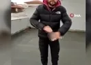 Canlı yayında güvercinin başını koparttı!