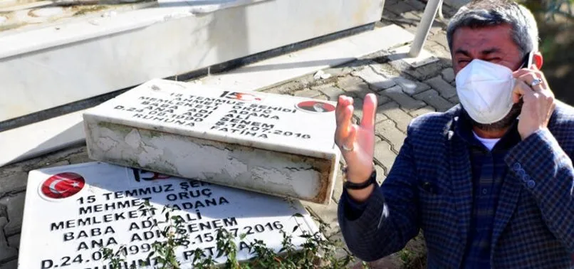 Mezar taşları kırılan ikiz şehitlerin babası konuştu: Yaram yeniden tazelendi! Nasıl eliniz uzandı?