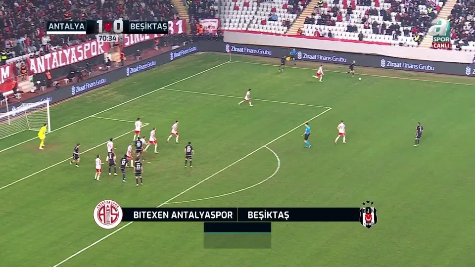 GOL | Antalyaspor 1-1 Beşiktaş