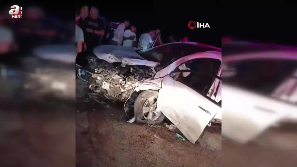 Ters şeride girdi! Kafa kafaya çarpıştı