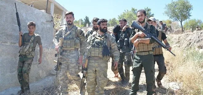 Suriyeli muhalif Milli Ordudan Türkiye’ye destek